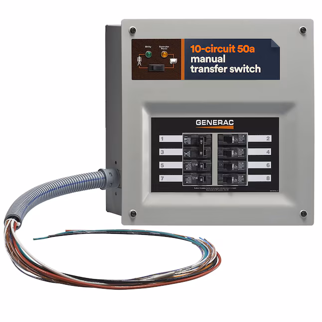 Generac 50-Amp manual transfer switch
