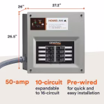 Generac 50-Amp Manual Transfer Switch – Model 9854 - Image 2