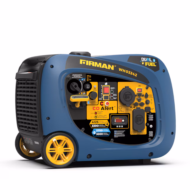 Firman 4125W dual fuel inverter