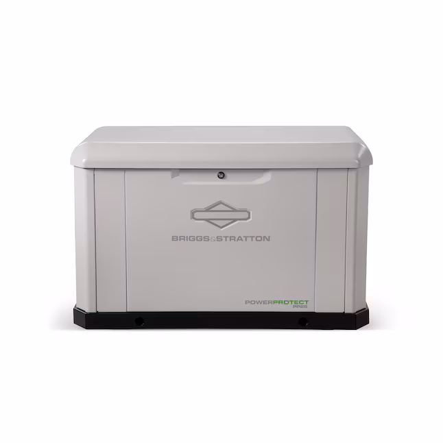 67338452 (2) Briggs & Stratton PowerProtect 2600-Watt Dual Fuel Home Standby Generator – Model 40806 - Image 1