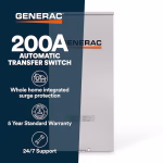 Generac 200-Amp Next Generation Automatic Transfer Switch – Model 9951 - Image 2