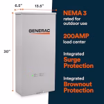 Generac 200-Amp Next Generation Automatic Transfer Switch – Model 9953 - Image 3