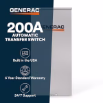 Generac 200-Amp Next Generation Automatic Transfer Switch – Model 9953 - Image 2
