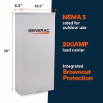 Generac Next Gen 200A Transfer Switch | Automatic Power Transfer - Image 4