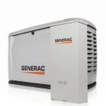 Generac 7325 22kW home standby generator with 200A transfer switch from IB Lighting
