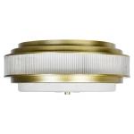 Valdivia 5-Light 22 in. Satin Gold Flush Mount Ceiling Light (SKU: 1567C22-5-602) - Image 5
