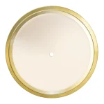 Valdivia 5-Light 22 in. Satin Gold Flush Mount Ceiling Light (SKU: 1567C22-5-602) - Image 3