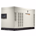 Generac Protector Series 25kW Dual fuel (Liquid Propane / Natural Gas) Home Standby Generator 120/240V Single Phase Model RG02515ANAX