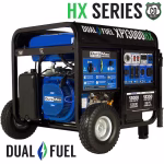 DuroMax HX 13,000/10,500-Watt 500cc Electric Start Dual Fuel Portable Generator – Model XP13000HX