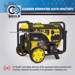 Champion 9,375 / 7,500-Watt Gasoline Portable Generator with Wireless Remote Start and CO Shield – Model 201158 - Image 4