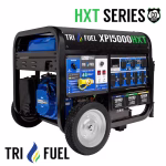 DuroMax HXT Series 15,000/12,000-Watt Tri-Fuel Portable Generator – Model XP15000HXT