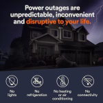 Generac Protector Series 40kW Dual fuel (Liquid Propane / Natural Gas) Home Standby Generator 120/240V Single Phase Model XG04045ANAX - Image 2