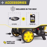 Champion 12,000 / 9,500-Watt Dual-Fuel Portable Generator with CO Shield and Electric Start – Model 201508 - Image 6