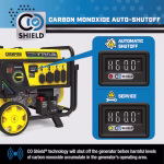 Champion 12,500 / 10,000-Watt Tri-Fuel Portable Generator with CO Shield and Electric Start – Model 201438 - Image 2