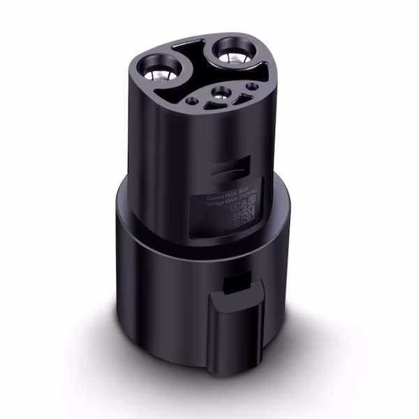 Lectron J1772 to Tesla 80-Amp 240-Volt EV Charging Adapter – Model 4895230323120