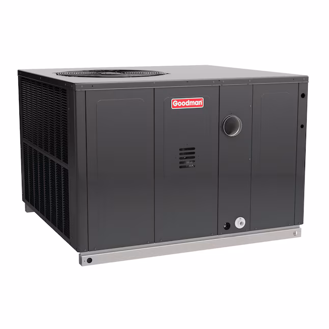 70096412 (3) Goodman GPHH32431 2 Ton 13.4 SEER2 24000 BTU Residential Packaged Heat Pump Horizontal Unit - Image 1