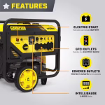 Champion 15,000 / 12,000-Watt Gasoline Portable Generator with Electric Start and CO Shield – Model 201160 - Image 4