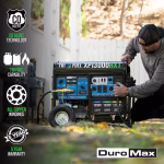 DuroMax 13,000/10,500-Watt 500cc Remote Start Tri-Fuel Portable Generator – Model XP13000HXT - Image 2