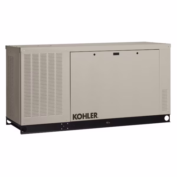 KOHLER 48kW Dual fuel (Liquid Propane / Natural Gas) Home Standby Generator 120/240V Single Phase Model 48RCLC-QS51