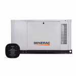 Generac Protector Series 48kW Dual fuel (Liquid Propane / Natural Gas) Home Standby Generator 120/240V Single Phase Model XG04845ANAX - Image 2