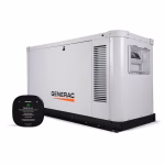 Generac Protector Series 48kW Dual fuel (Liquid Propane / Natural Gas) Home Standby Generator 120/240V Single Phase Model XG04845ANAX