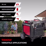 Honda EU7000 7,000-Watt Gasoline Inverter Generator – Model 668920 - Image 2