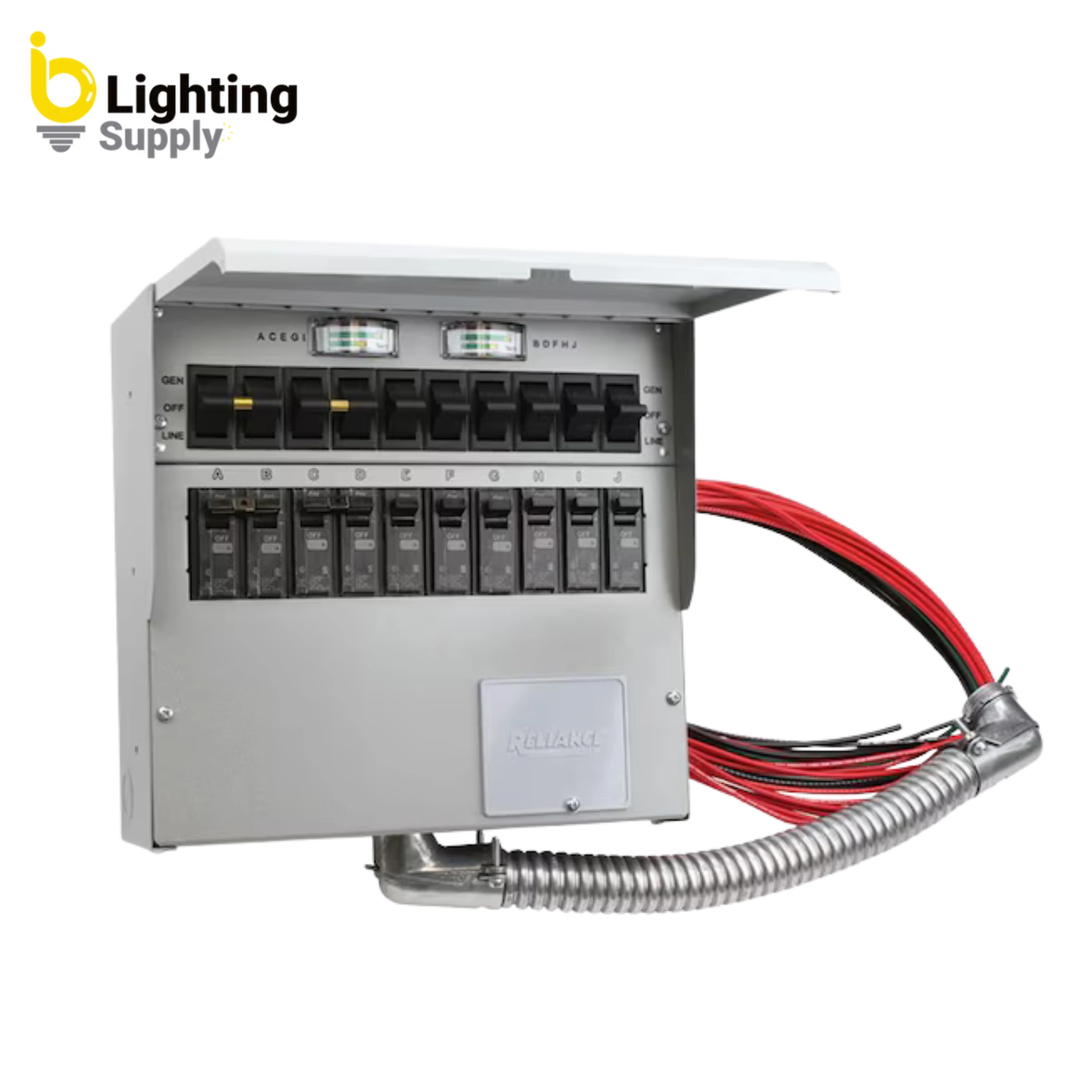Reliance 50-Amp Manual Transfer Switch