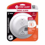 First Alert hardwired smoke detector model 1046848 with 10-year battery backup and interconnect capability from IB Lighting