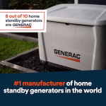 Generac 7260 22kW Home Standby Generator Dual Fuel Liquid Propane or Natural Gas - Image 5