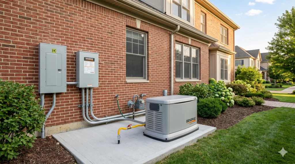 how does a standby generator work