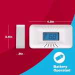 First Alert Battery-operated Carbon Monoxide Detector with 10-Year Battery - Image 6