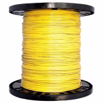 Southwire SIMpull 500-ft 8 -AWG Yellow Stranded Copper THHN wire ( By-the-roll )