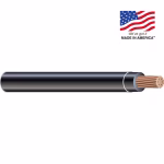 Southwire SIMpull 500-ft 8 -AWG Black Stranded Copper THHN wire ( By-the-roll ) - Image 2