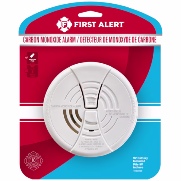 First Alert Battery-operated Carbon Monoxide Detector