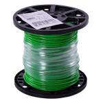 Southwire SIMpull 500-ft 6 -AWG Green Stranded Copper THHN wire ( By-the-roll )