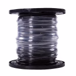 Southwire SIMpull 500-ft 6 -AWG Black Stranded Copper THHN wire ( By-the-roll )