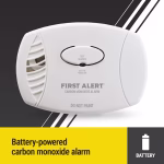 First Alert BRK Battery-operated Carbon Monoxide Detector 6 -Pack - Image 3