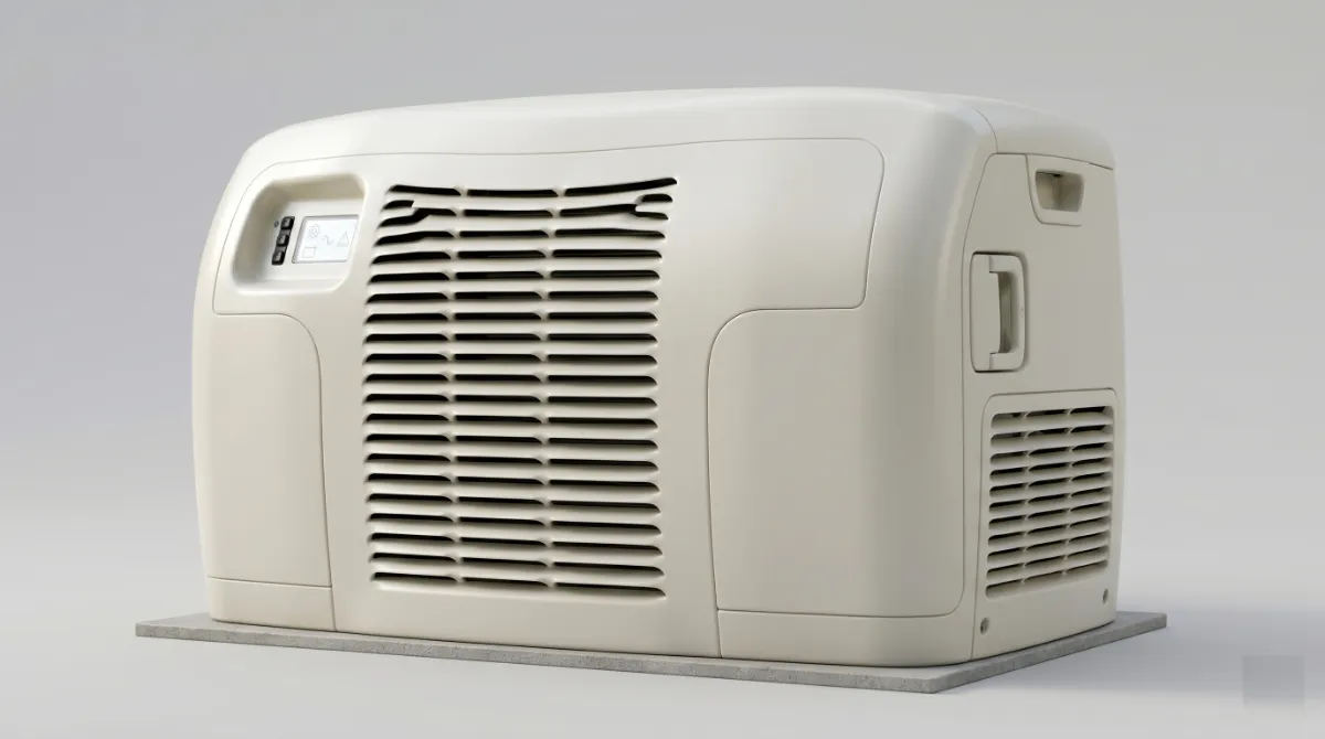 Generac 7260 Power Zone 200 controller with electronic fuel injection and True Power technology for 5-ton AC motor starting