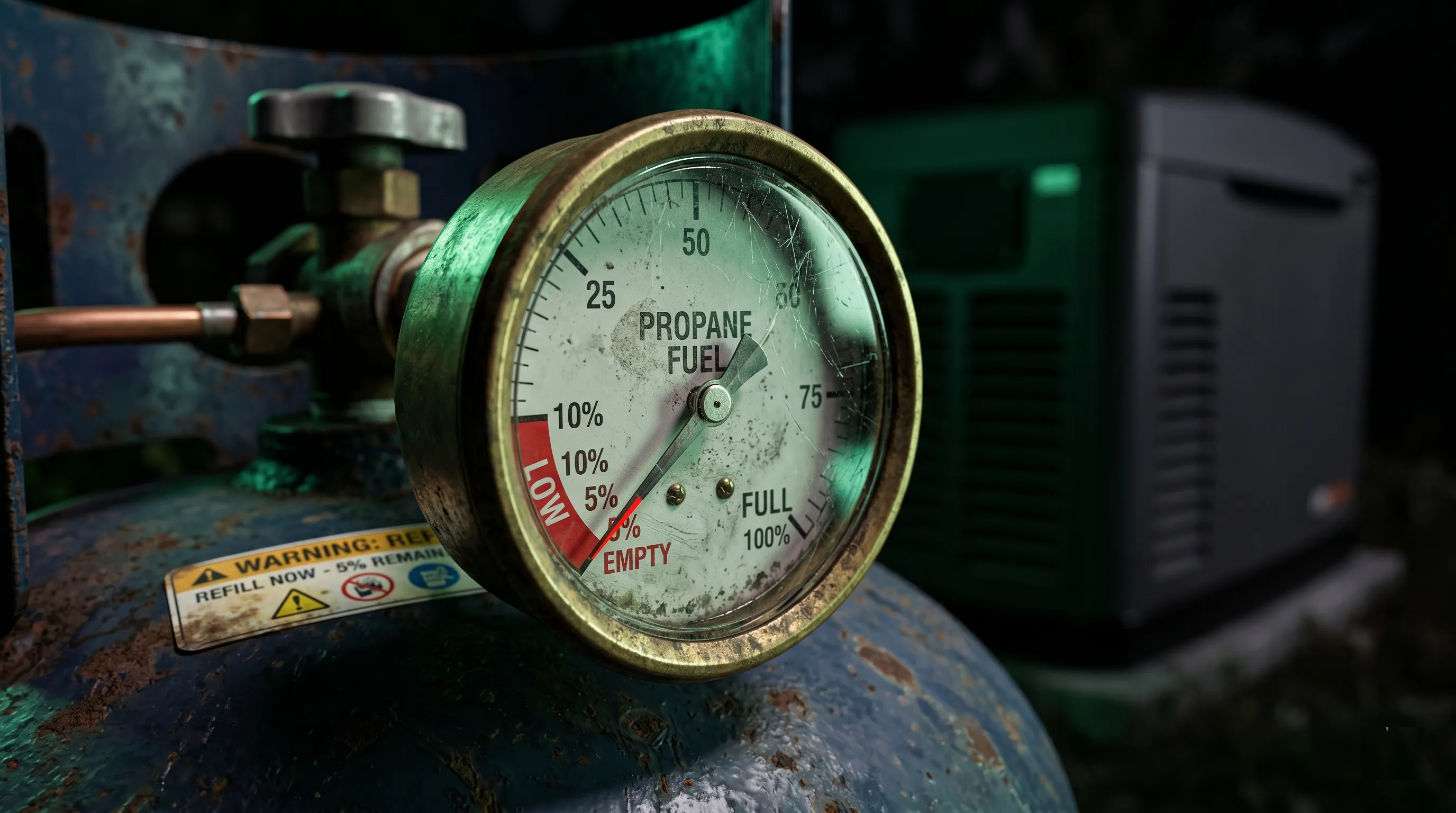 Common propane tank sizing mistakes including undersized tanks and incorrect placement clearance