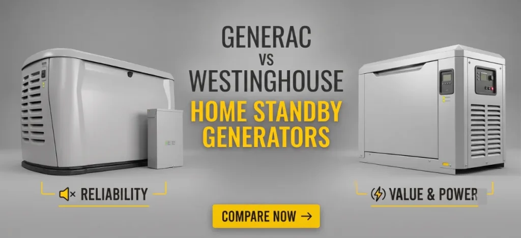 Generac vs Westinghouse Home Standby: Honest 2026 Guide