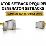 Generator Setback Requirements: Complete 2026 Reference Guide