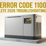 Generac Error Code 1100: Complete 2026 Troubleshooting Guide