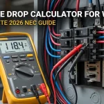 Voltage Drop Calculator for Wire: Complete 2026 NEC Guide